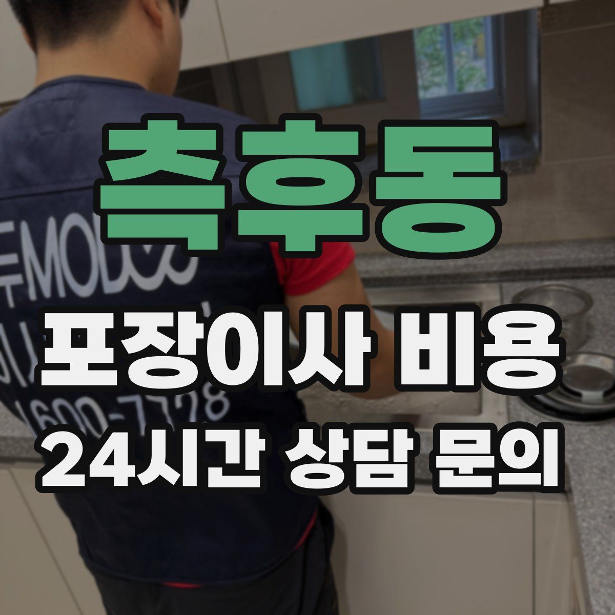 측후동 포장이사 비용