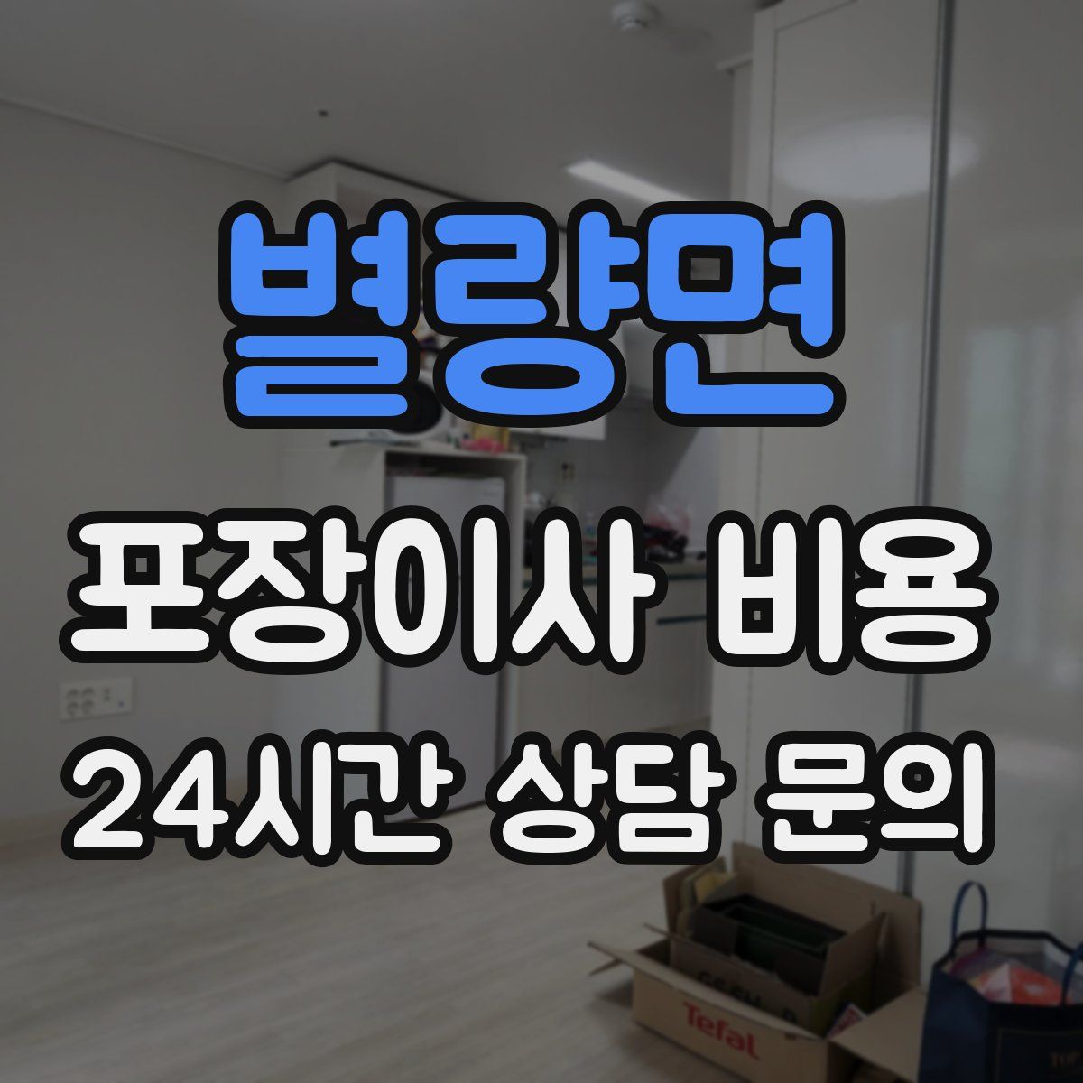 별량면 포장이사 비용