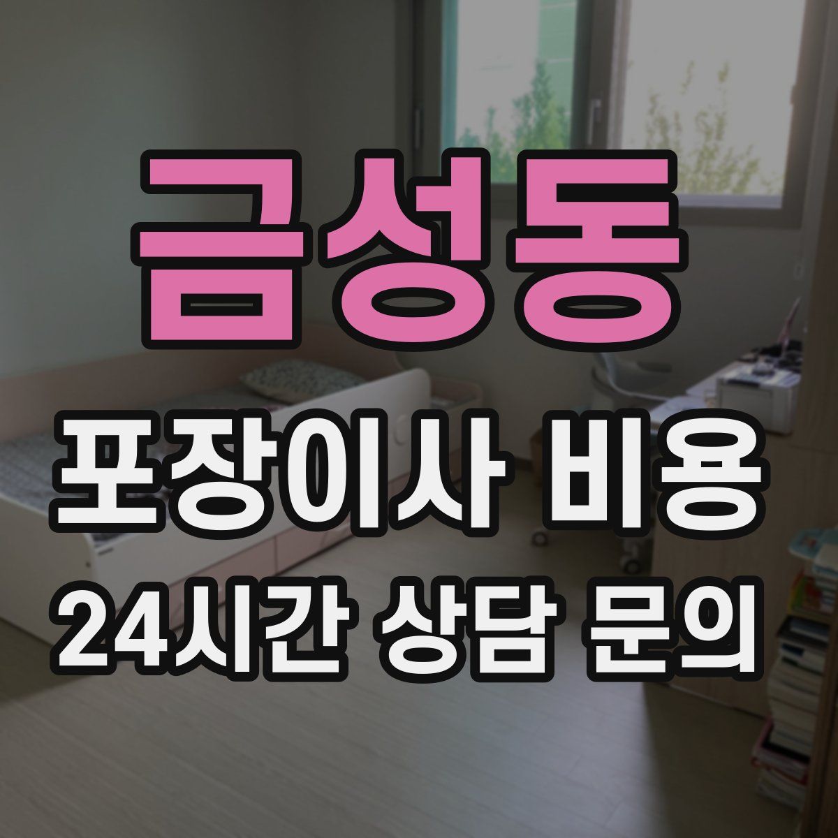 금성동 포장이사 비용