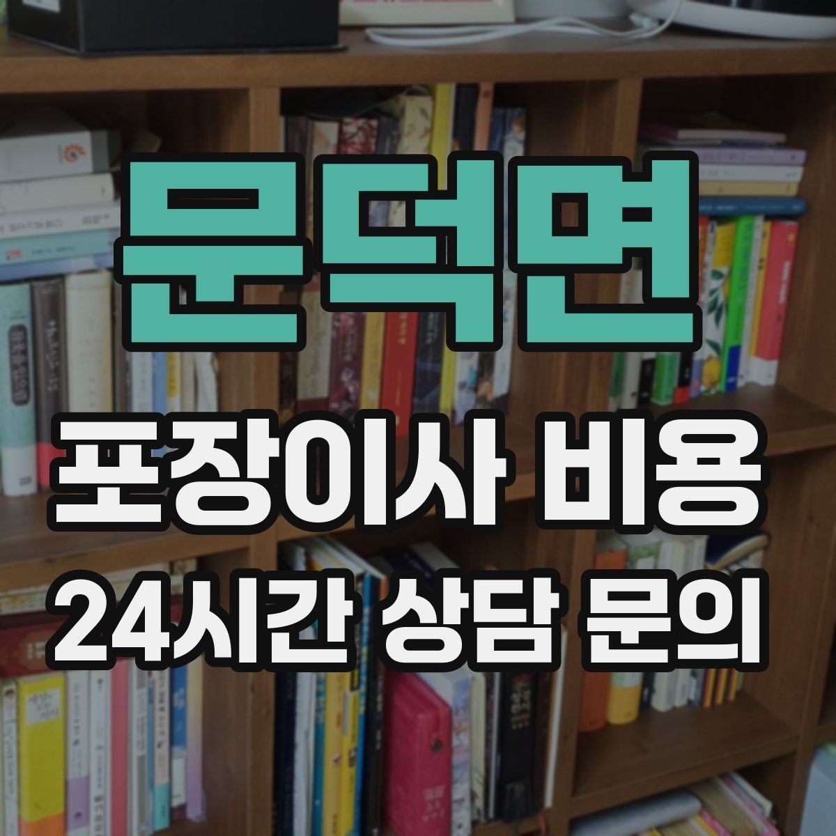 문덕면 포장이사 비용