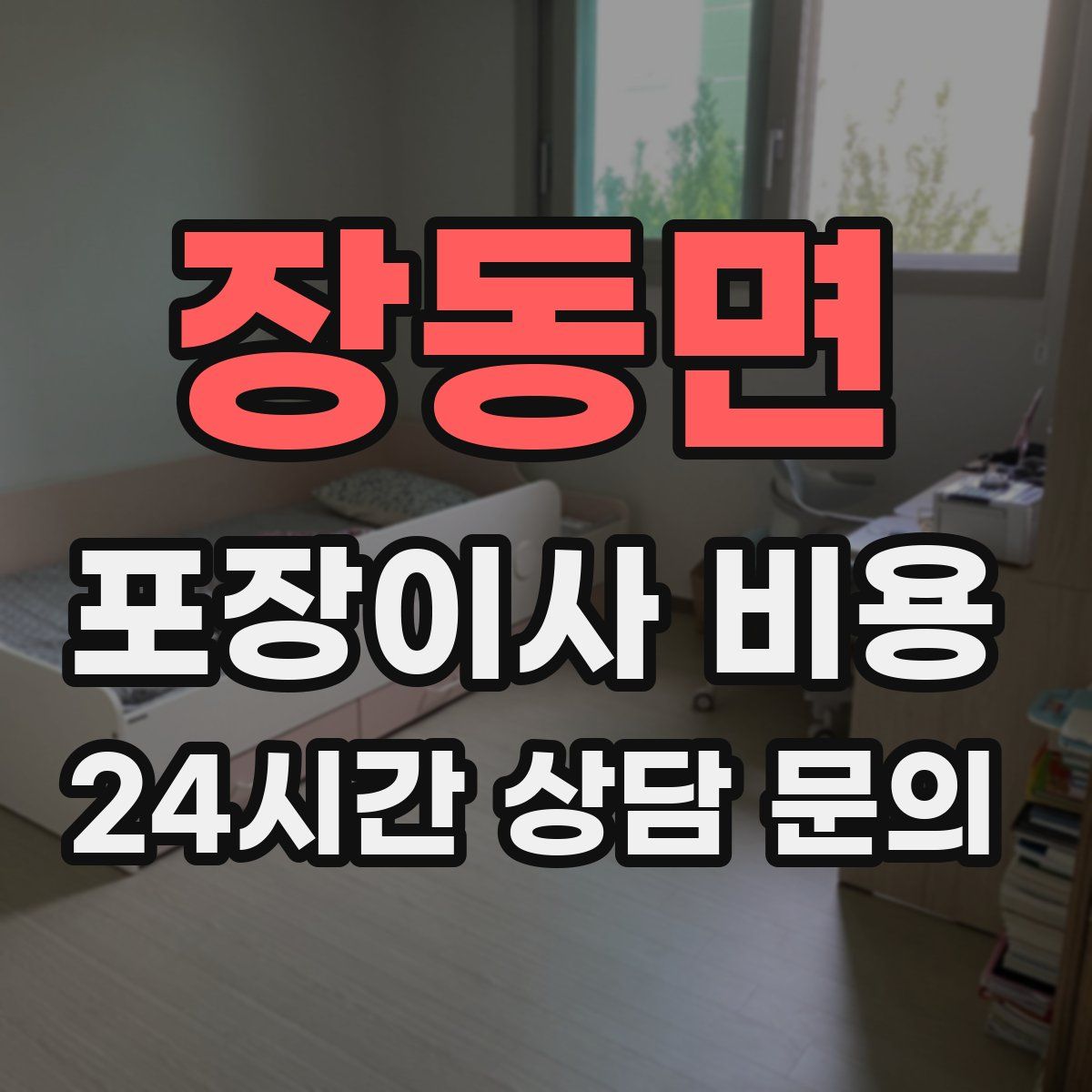 장동면 포장이사 비용