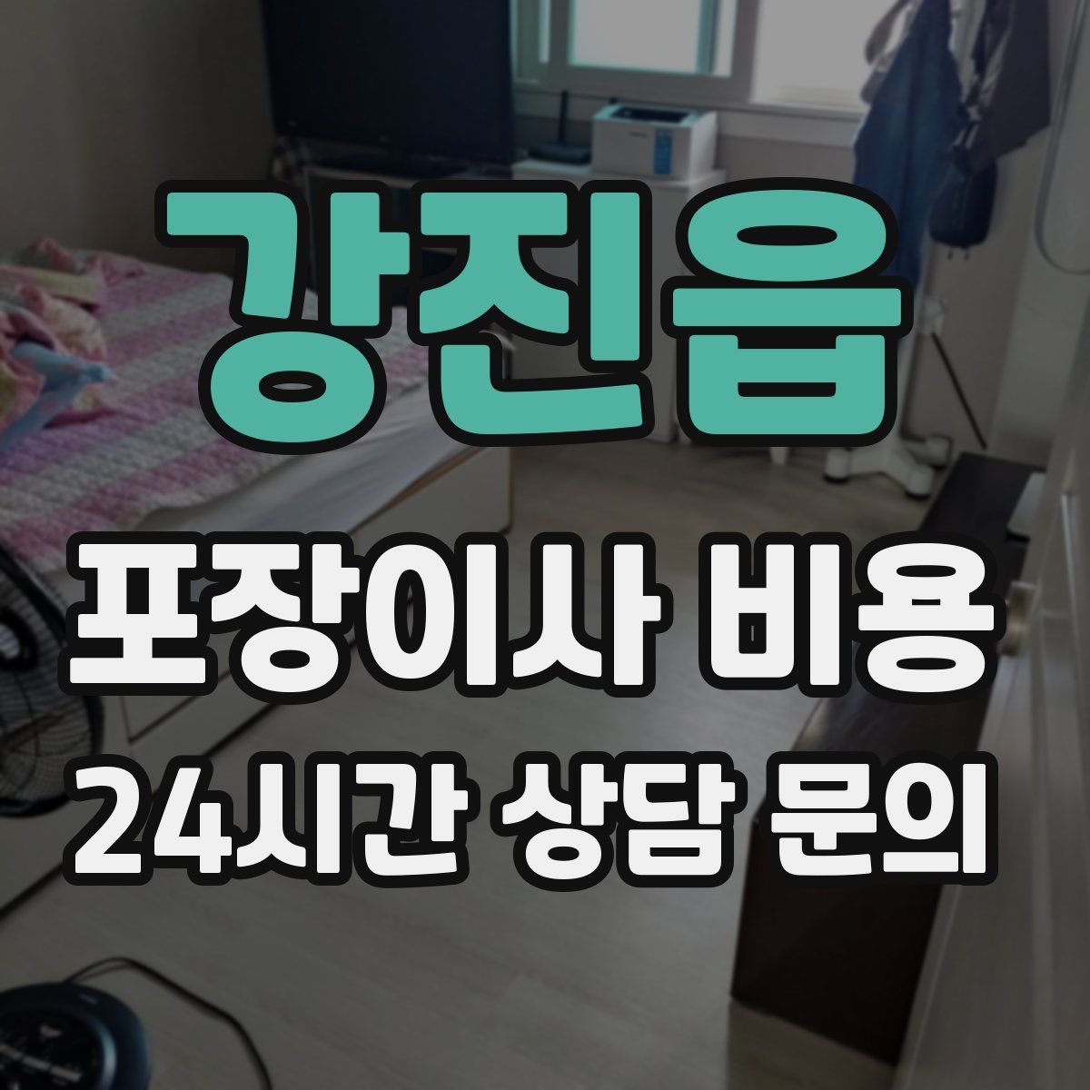 강진읍 포장이사 비용