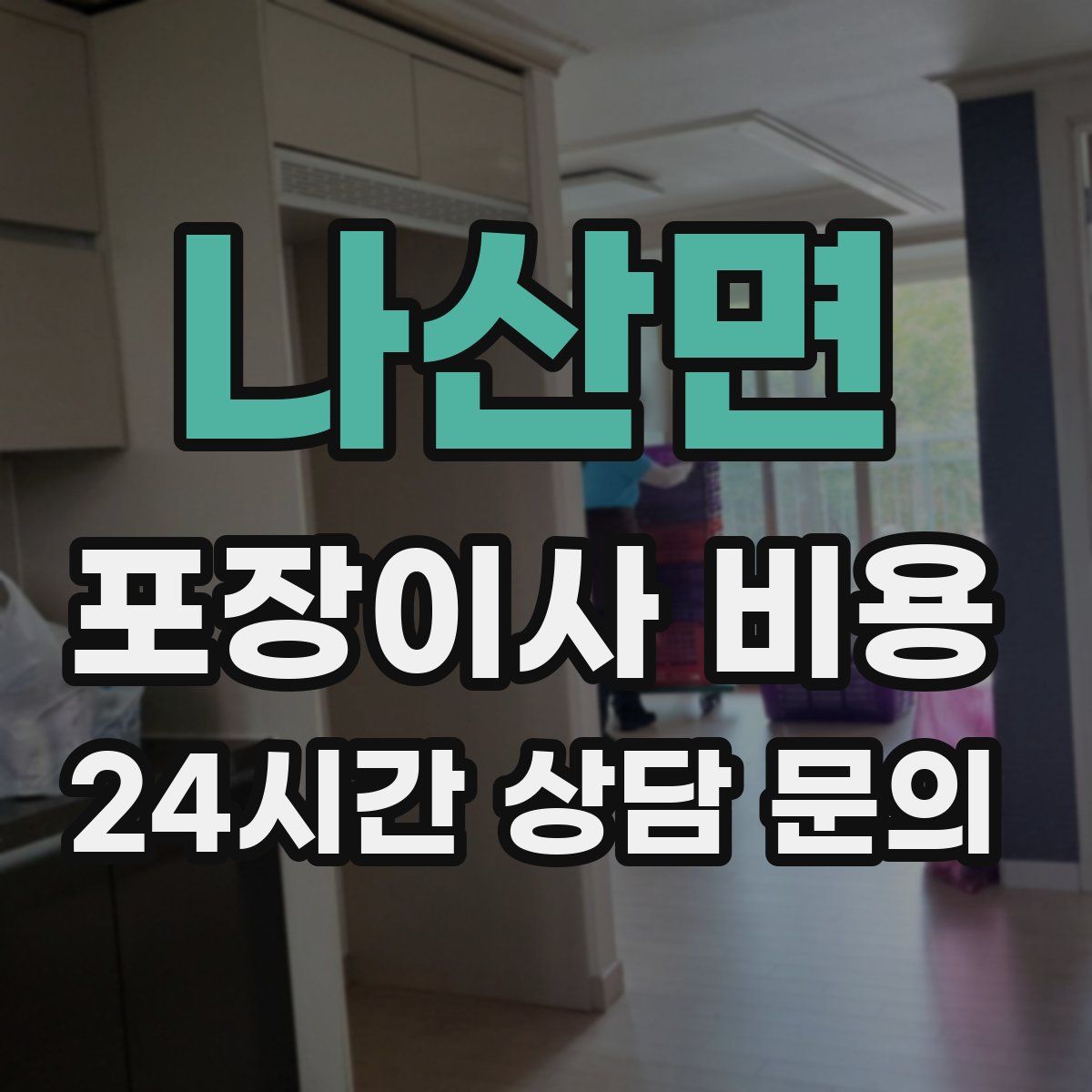 나산면 포장이사 비용