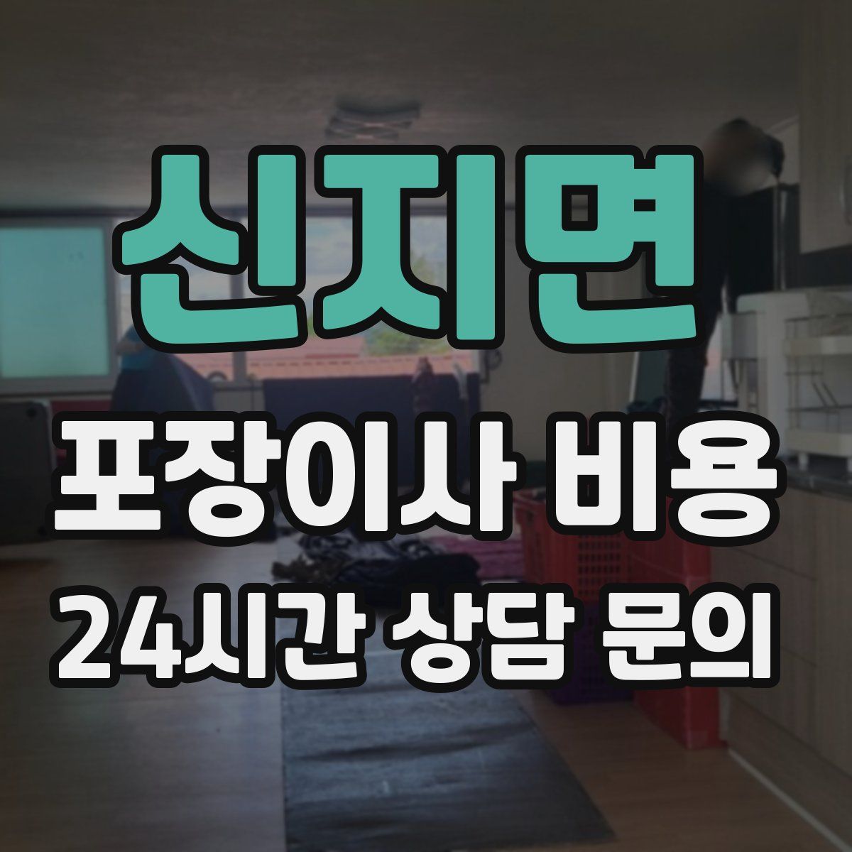 신지면 포장이사 비용