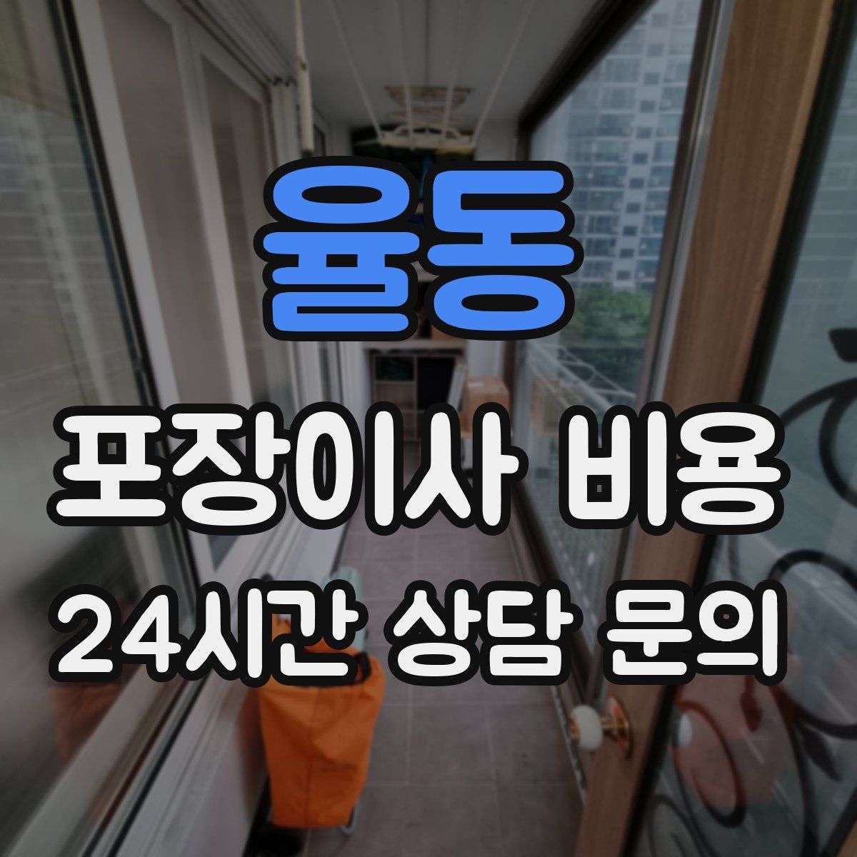 율동 포장이사 비용