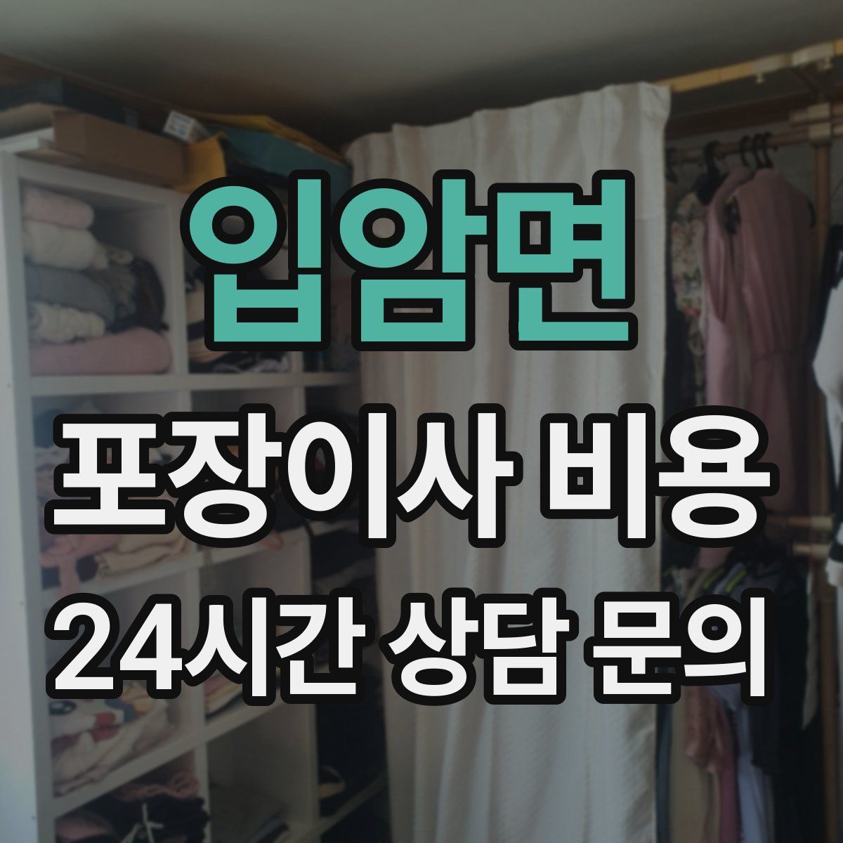 입암면 포장이사 비용