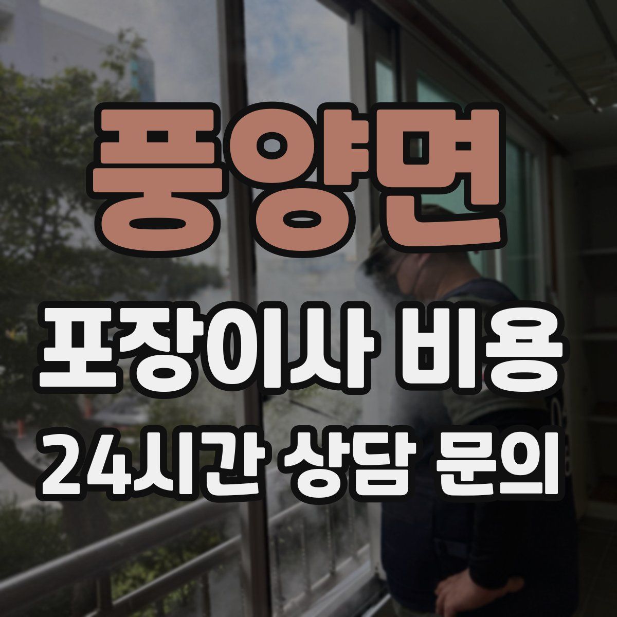 풍양면 포장이사 비용