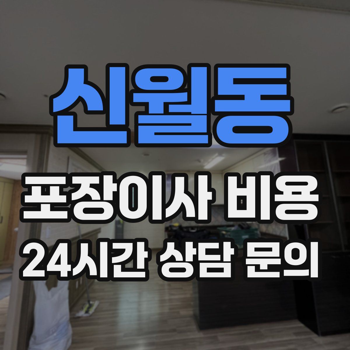 신월동 포장이사 비용