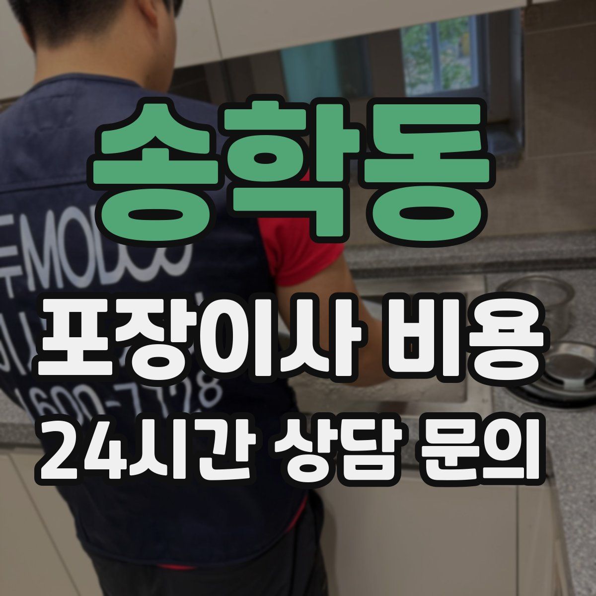 송학동 포장이사 비용