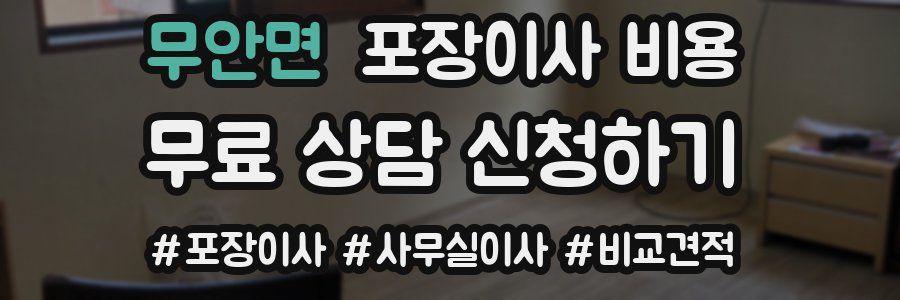 무안면 포장이사 비용