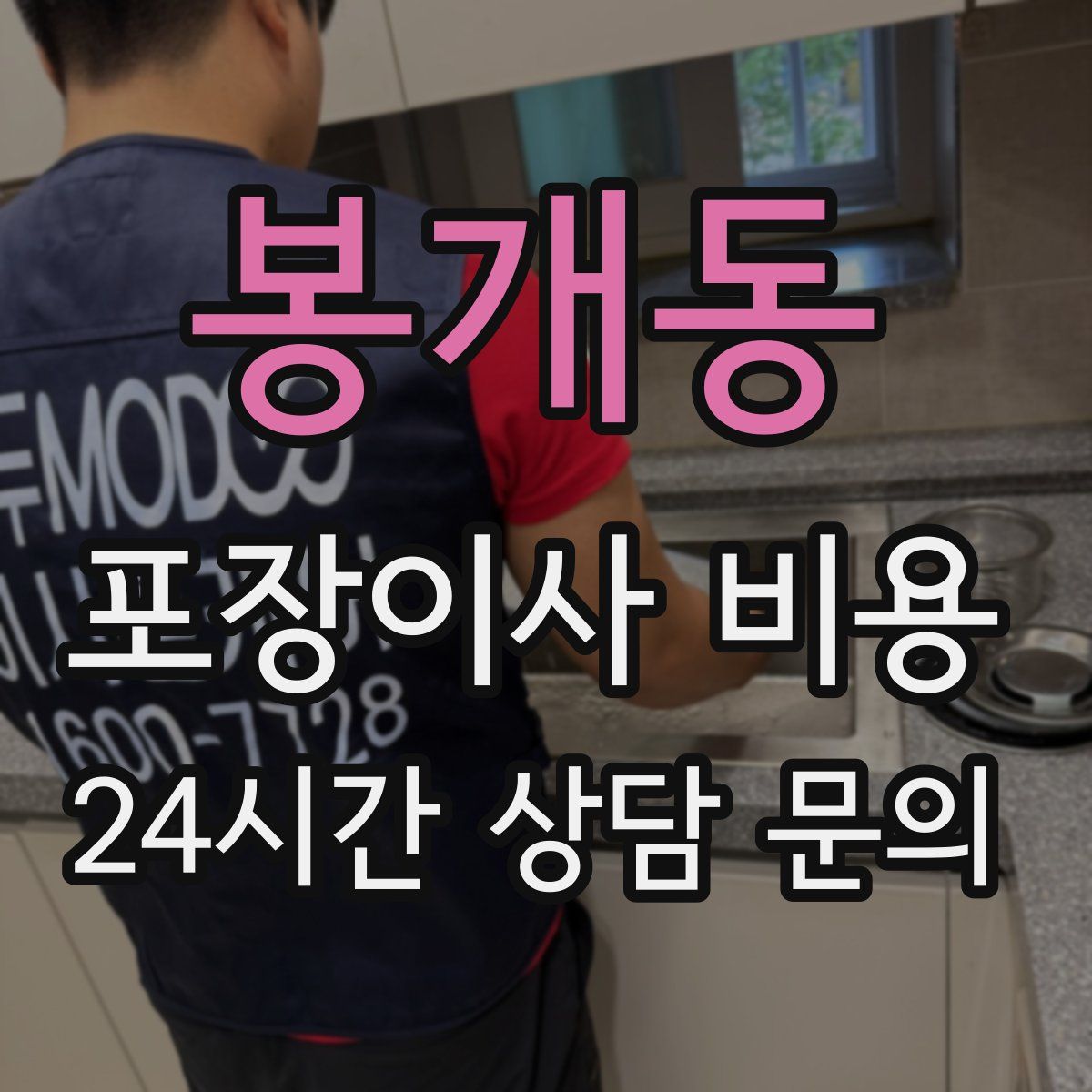 봉개동 포장이사 비용