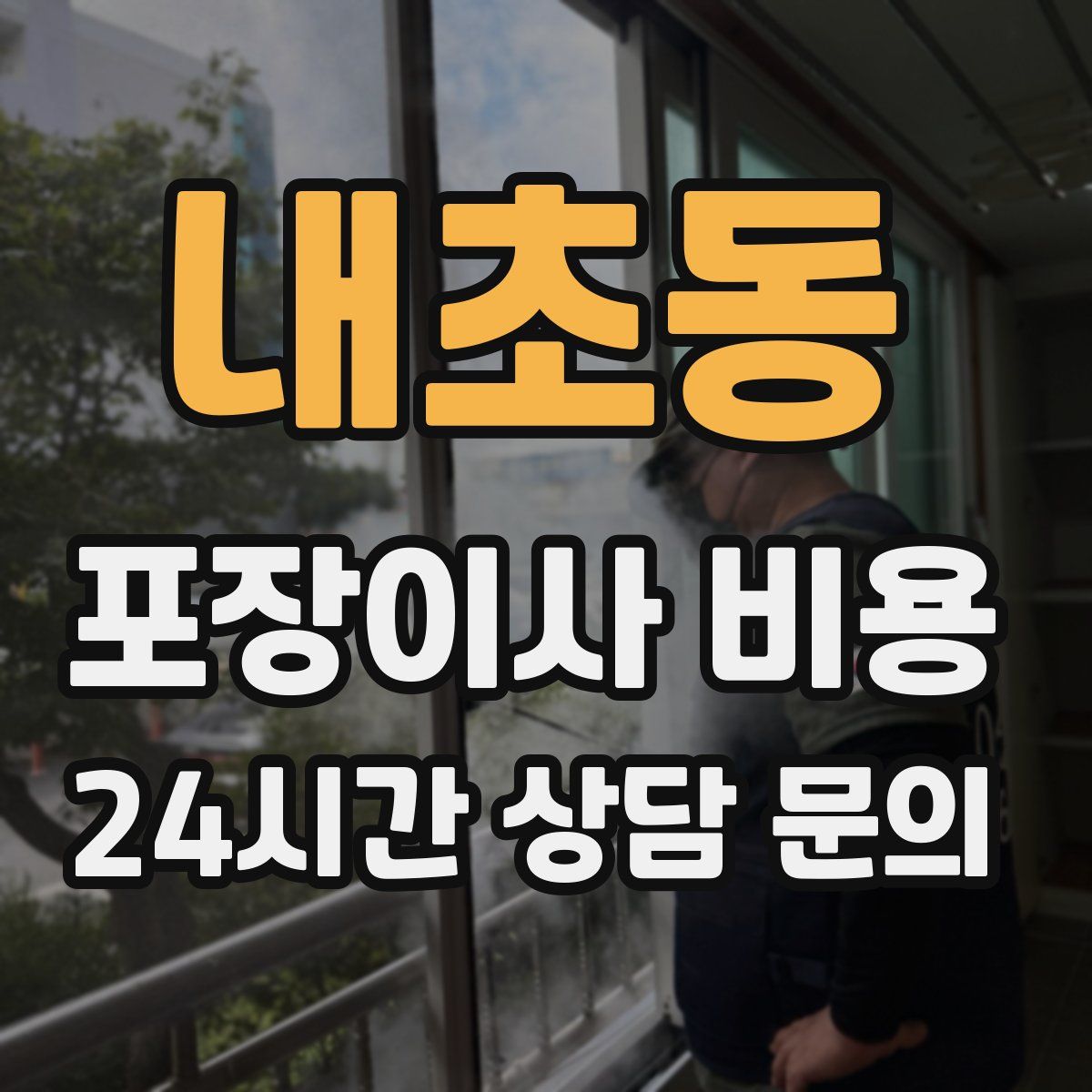 내초동 포장이사 비용