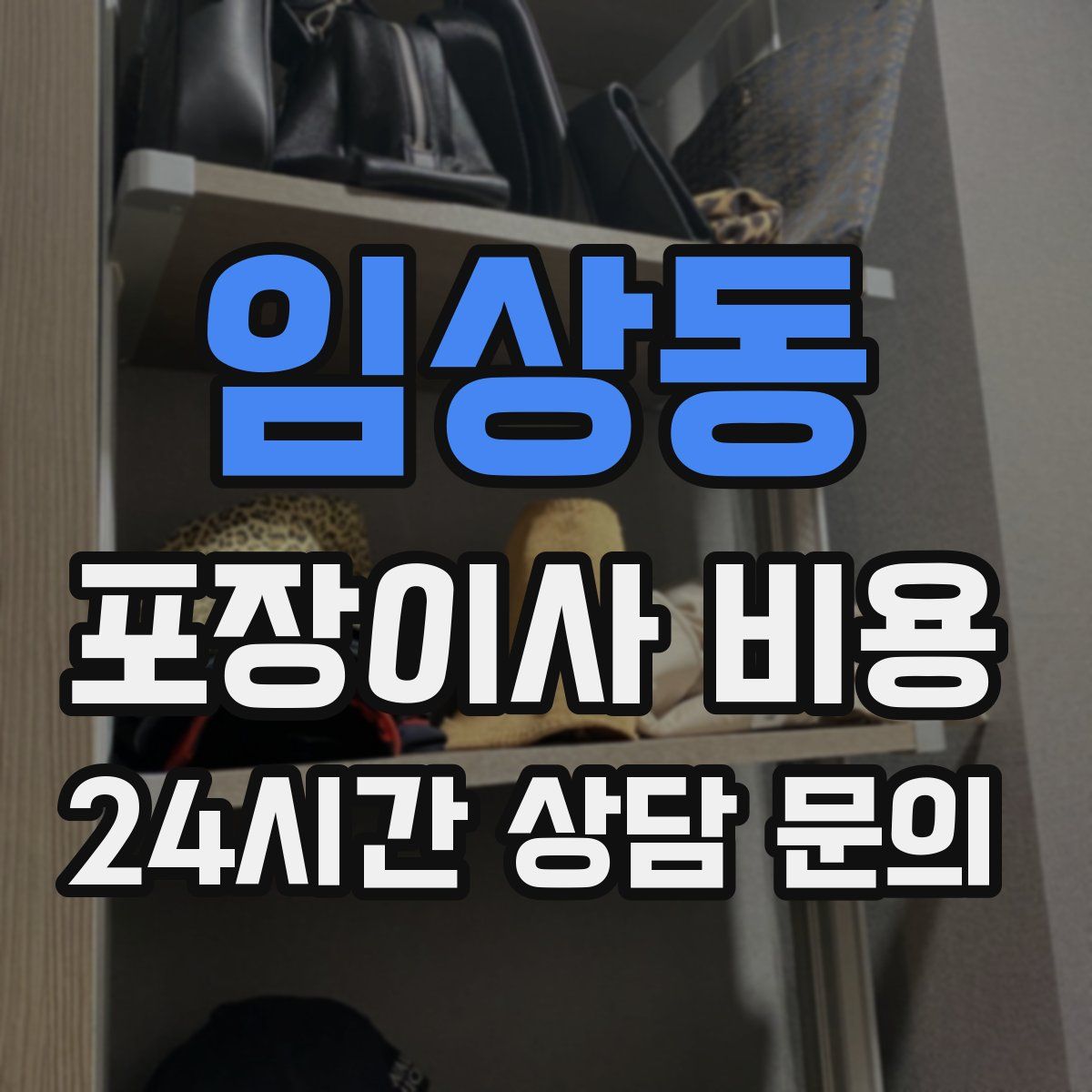 임상동 포장이사 비용