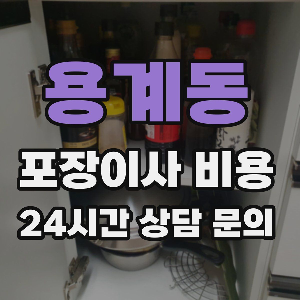 용계동 포장이사 비용