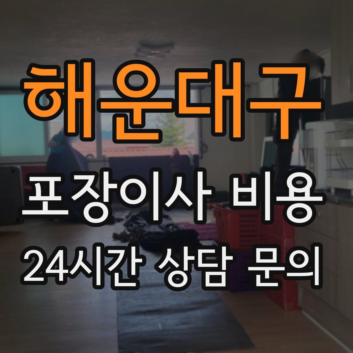 해운대구 포장이사 비용