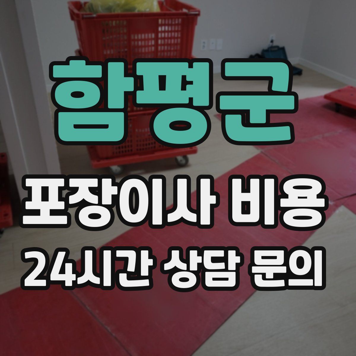 함평군 포장이사 비용