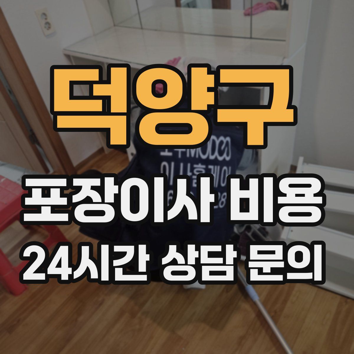 덕양구 포장이사 비용