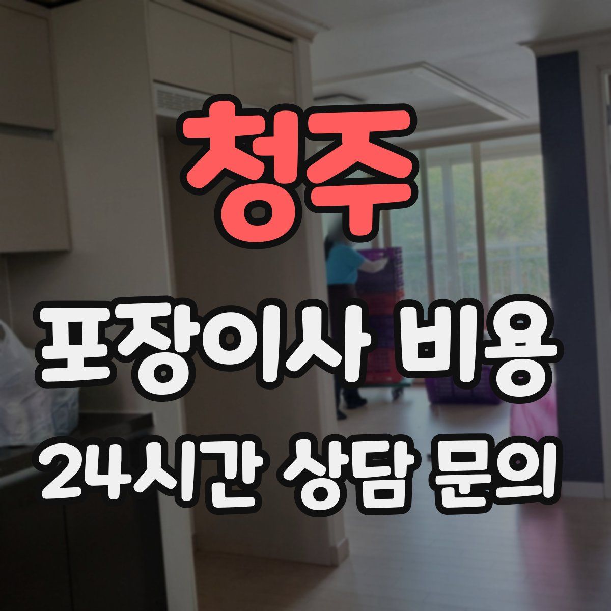 청주 포장이사 비용