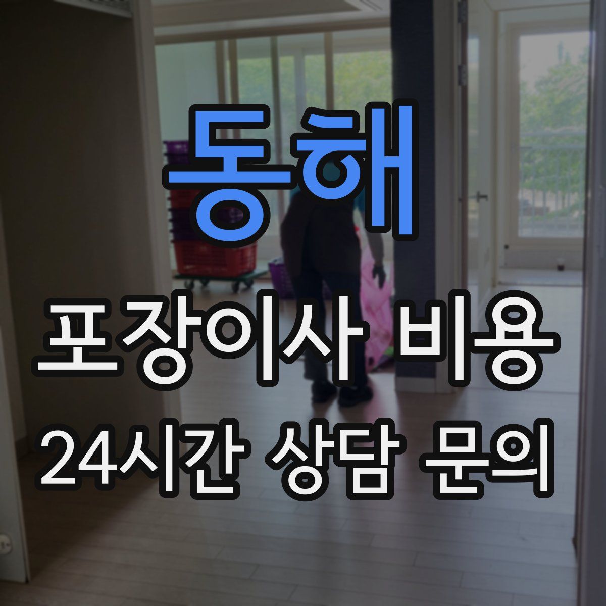 동해 포장이사 비용