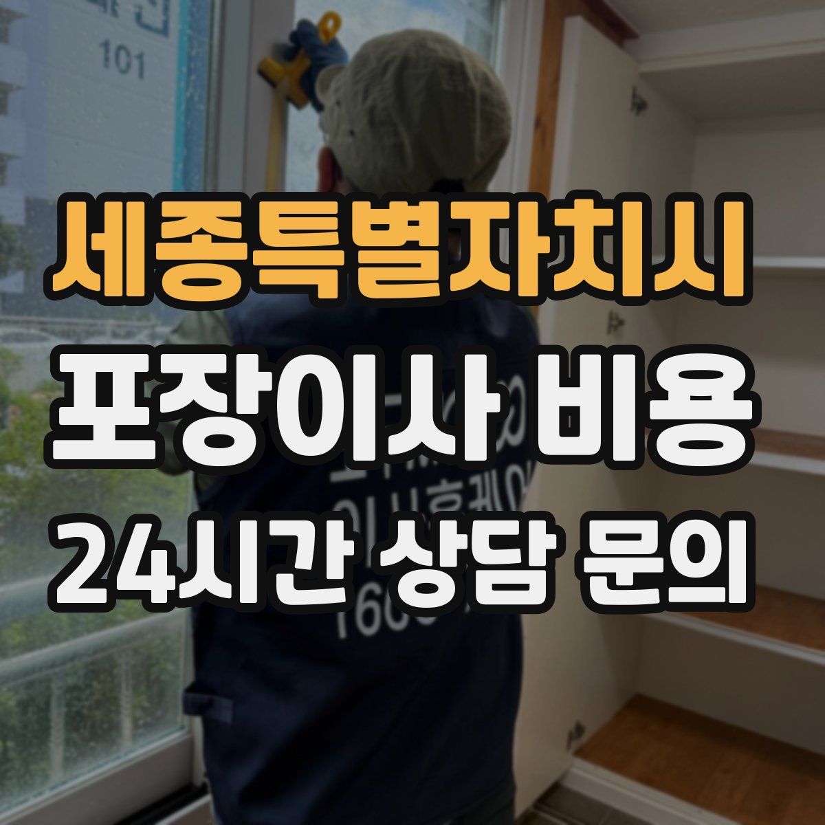 세종특별자치시 포장이사 비용