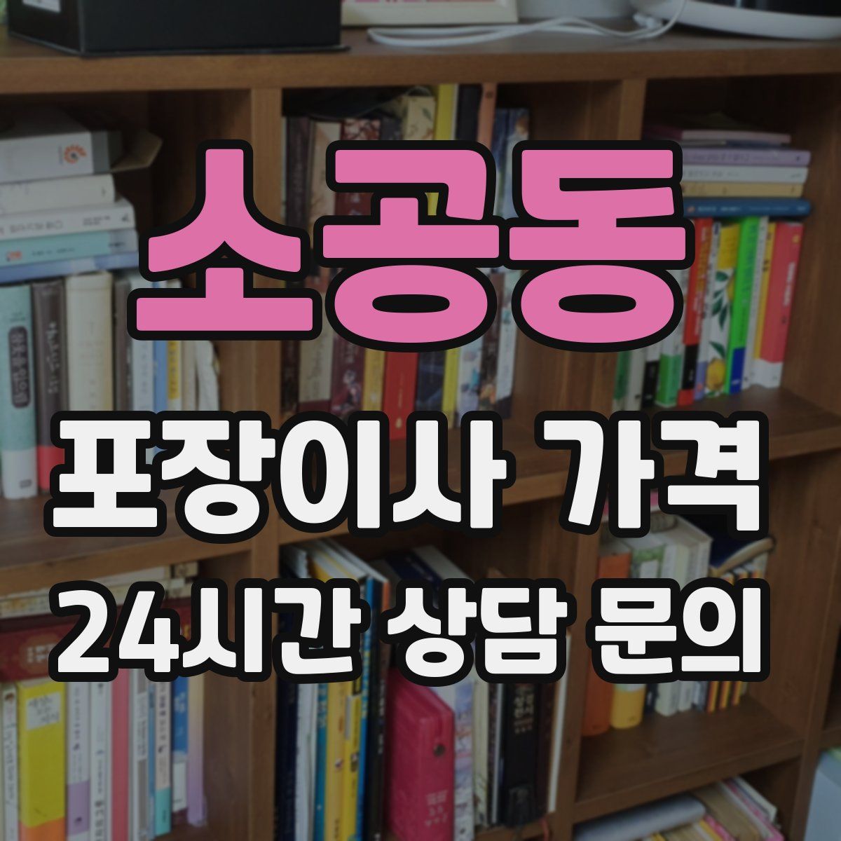 소공동 포장이사 가격