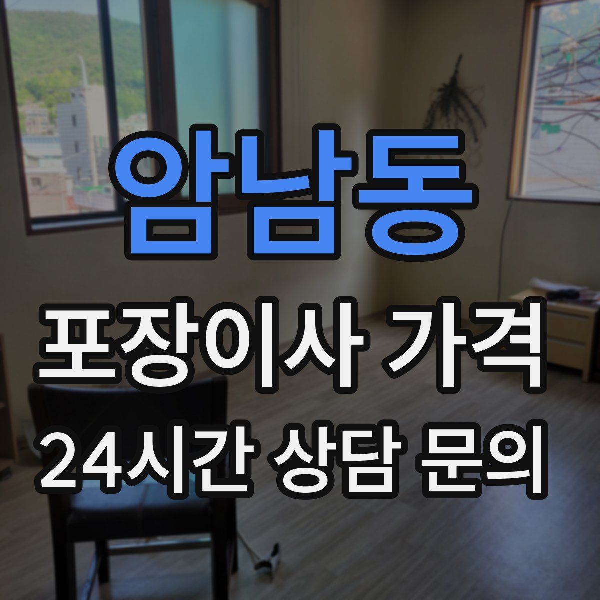암남동 포장이사 가격