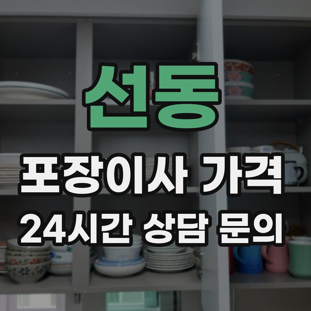 선동 포장이사 가격