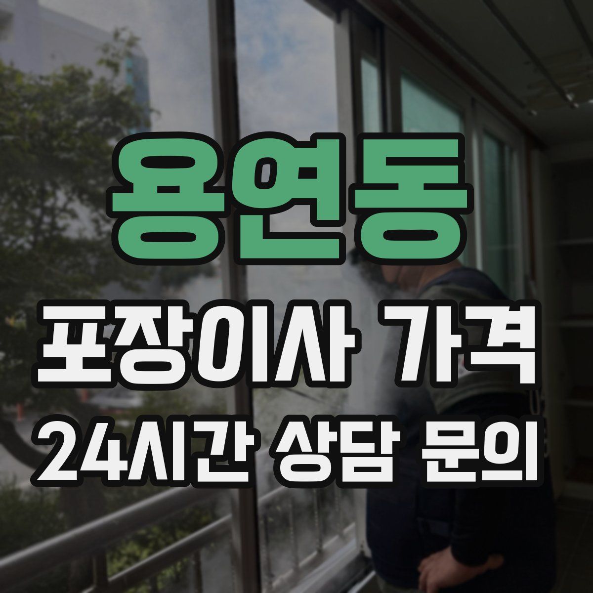 용연동 포장이사 가격