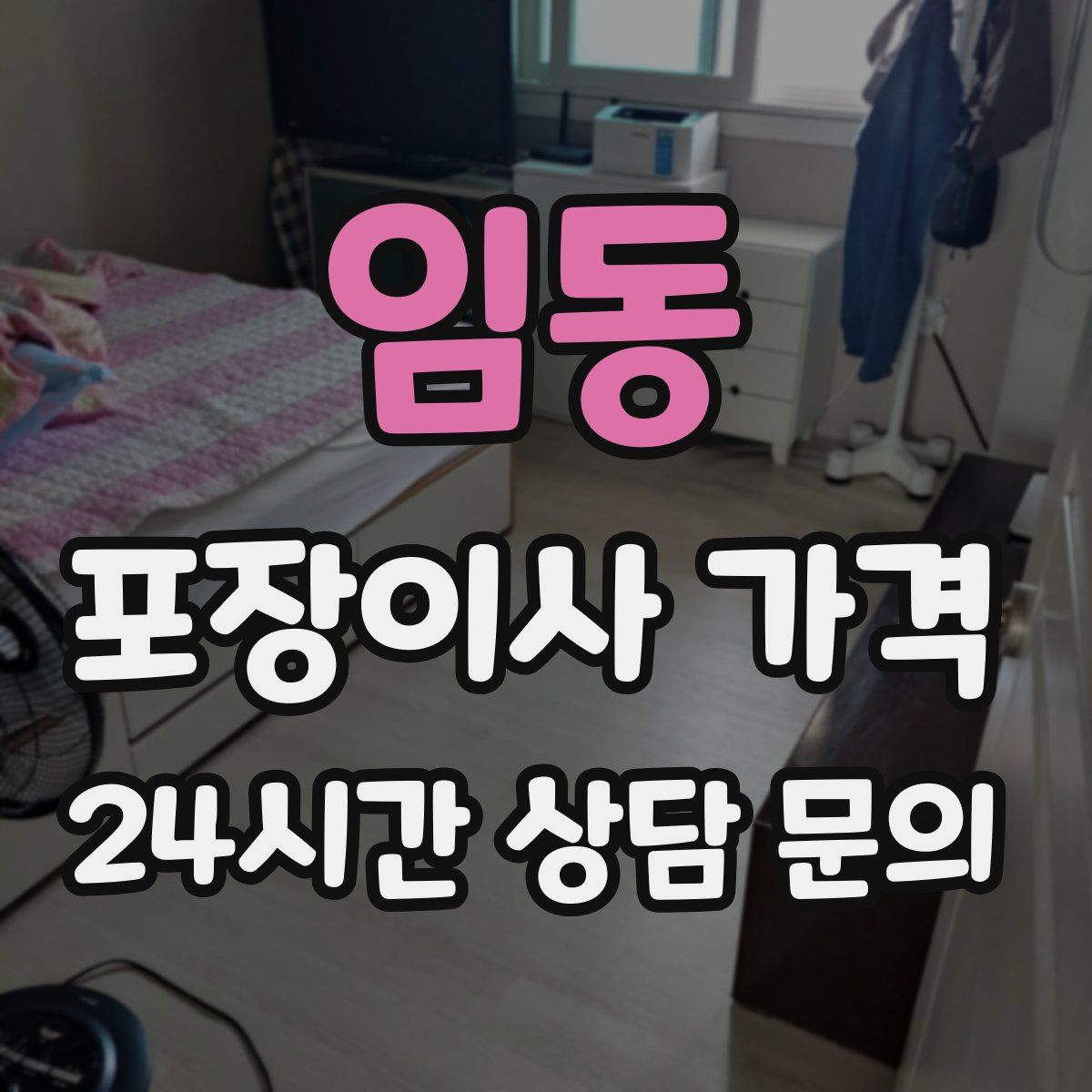 임동 포장이사 가격