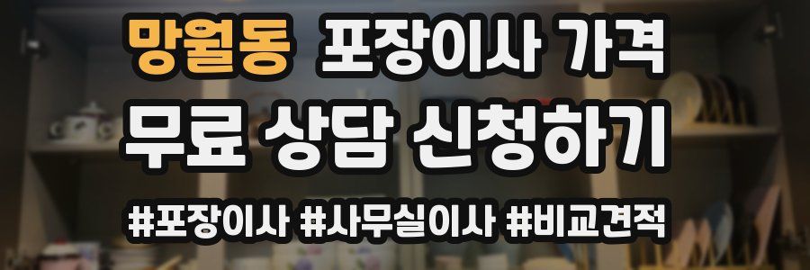 망월동 포장이사 가격