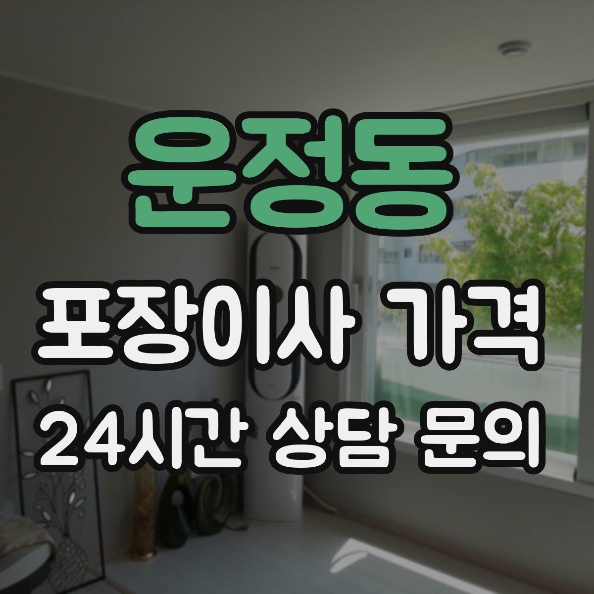 운정동 포장이사 가격 계약 전 이 세 가지는 꼭 확인하자
