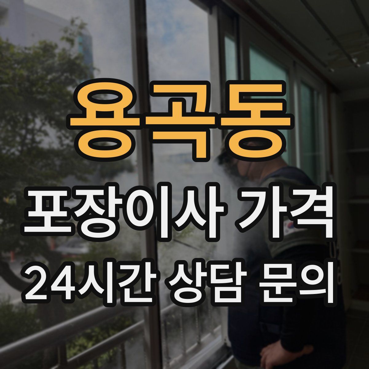 용곡동 포장이사 가격