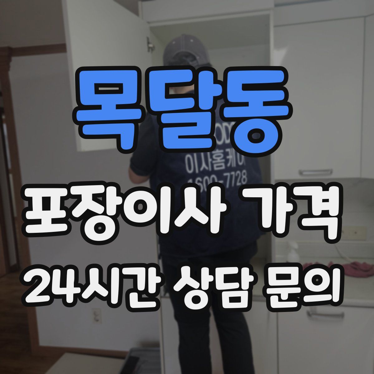 목달동 포장이사 가격