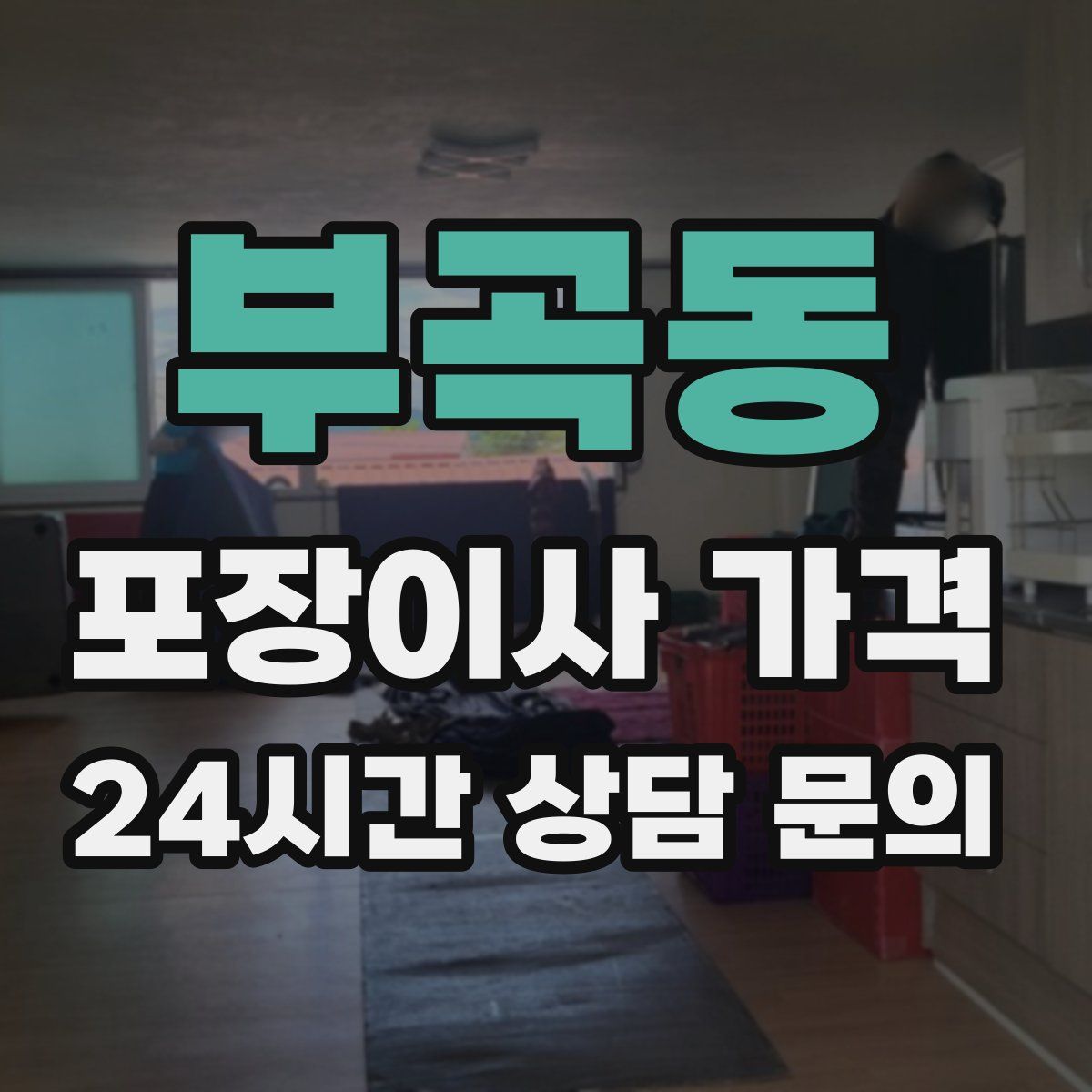 부곡동 포장이사 가격