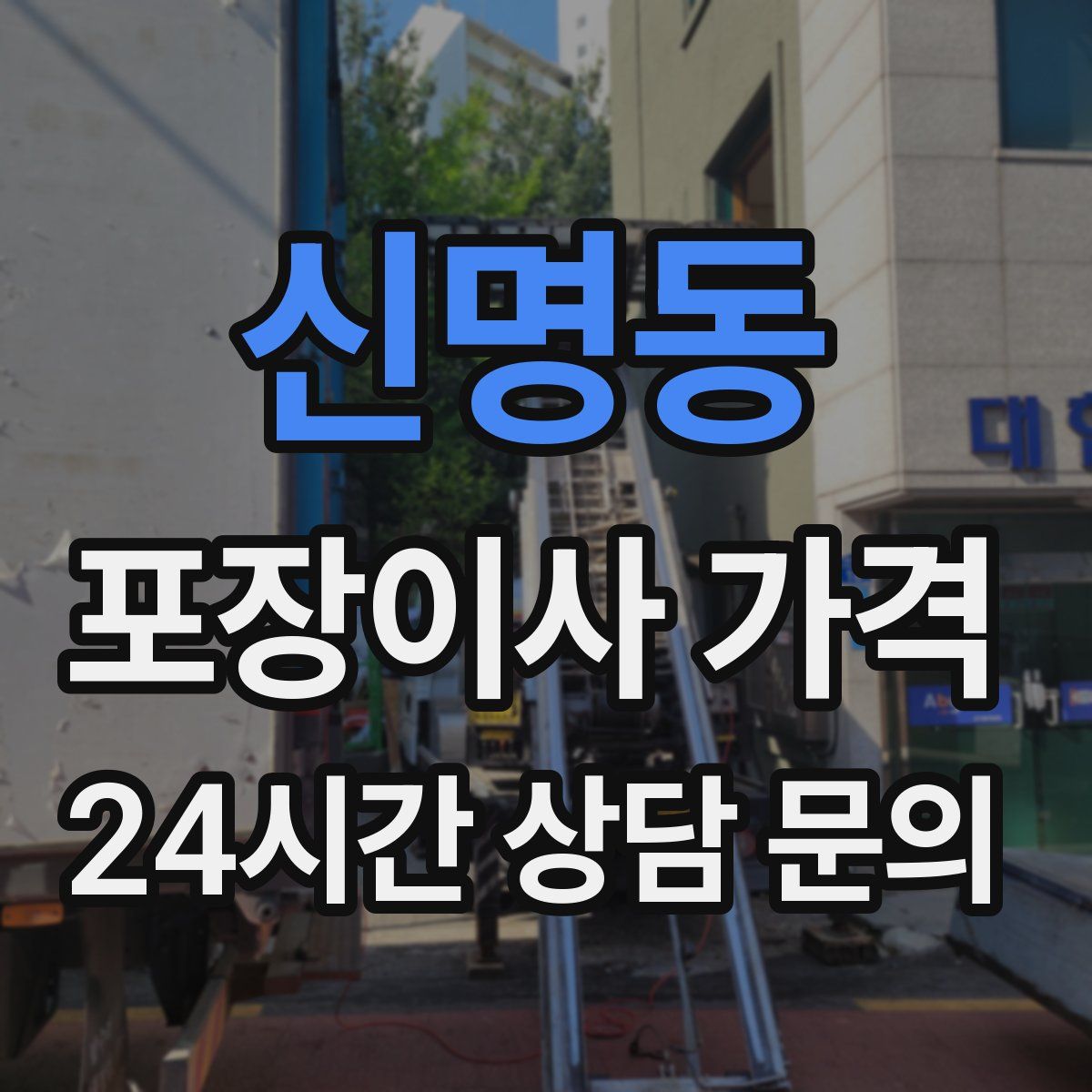 신명동 포장이사 가격