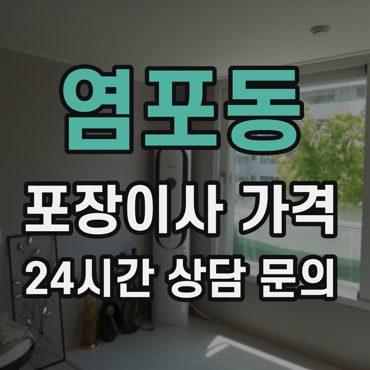 염포동 포장이사 가격