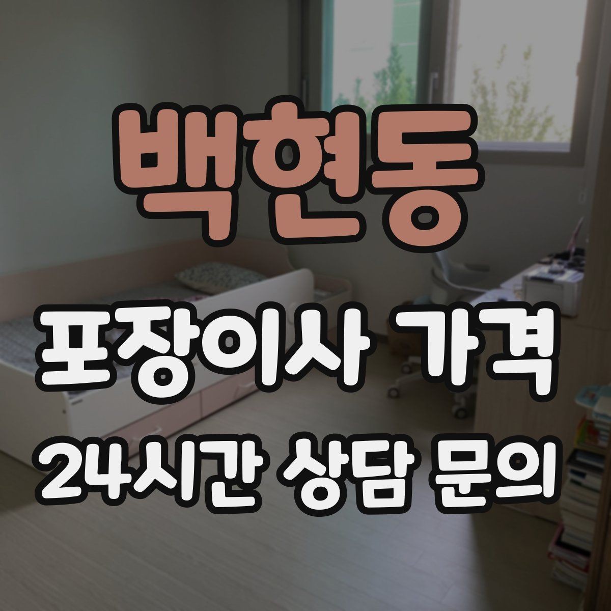 백현동 포장이사 가격 에어컨 이전 설치는 별도인지 확인하기