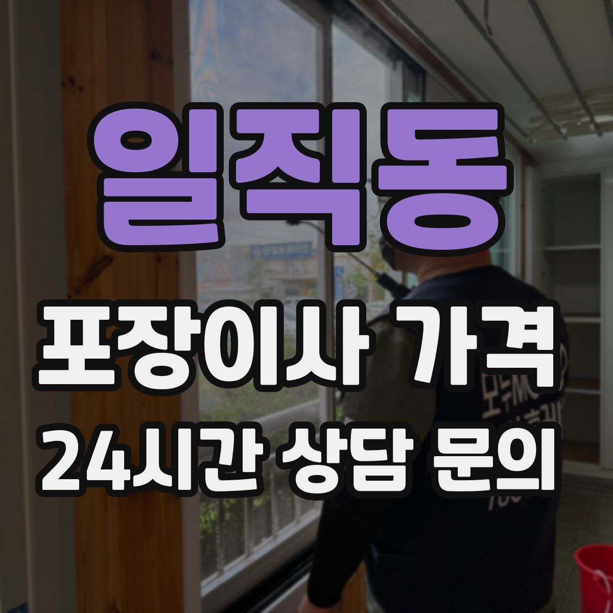 일직동 포장이사 가격