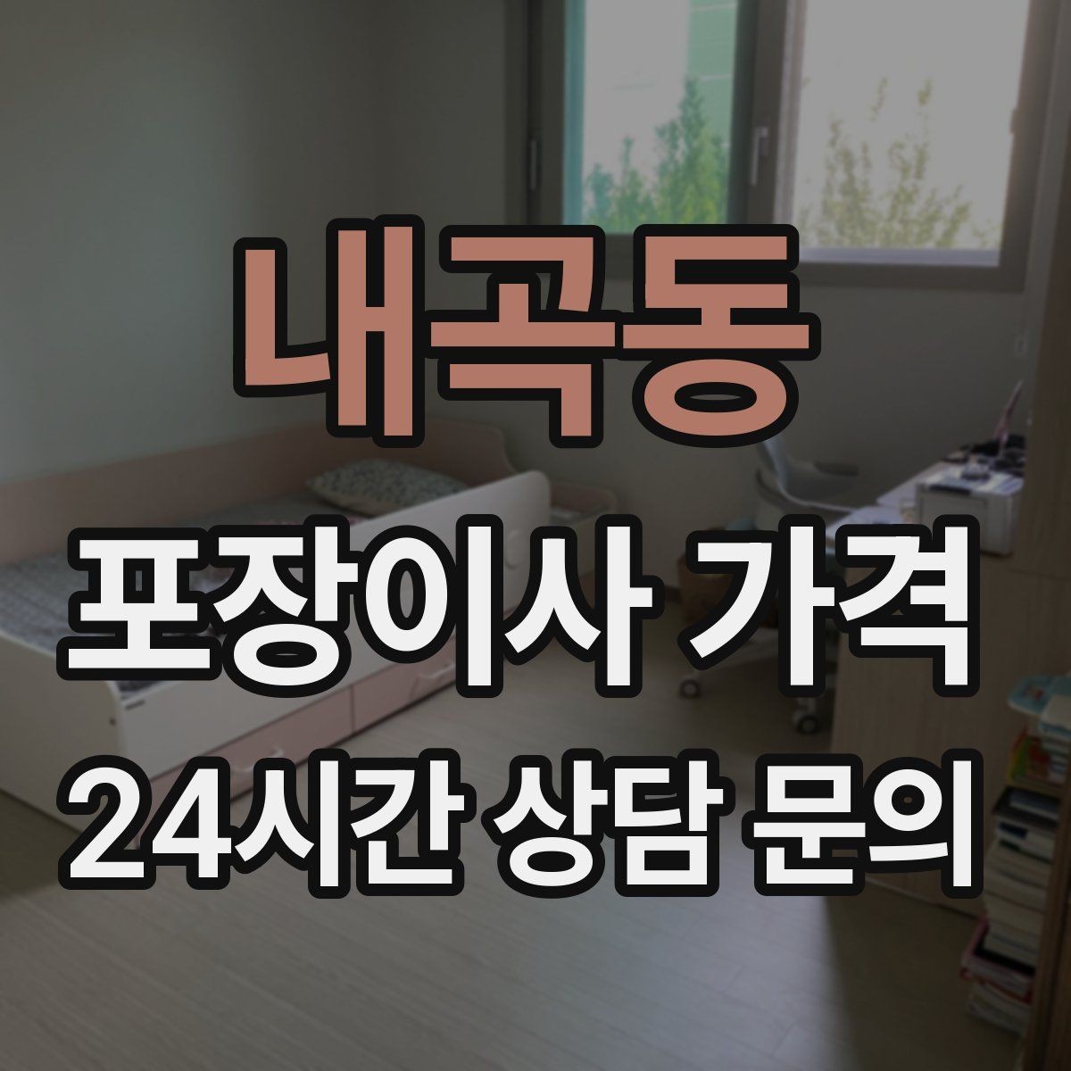 내곡동 포장이사 가격 책이 많은 집은 왜 더 비싸질까