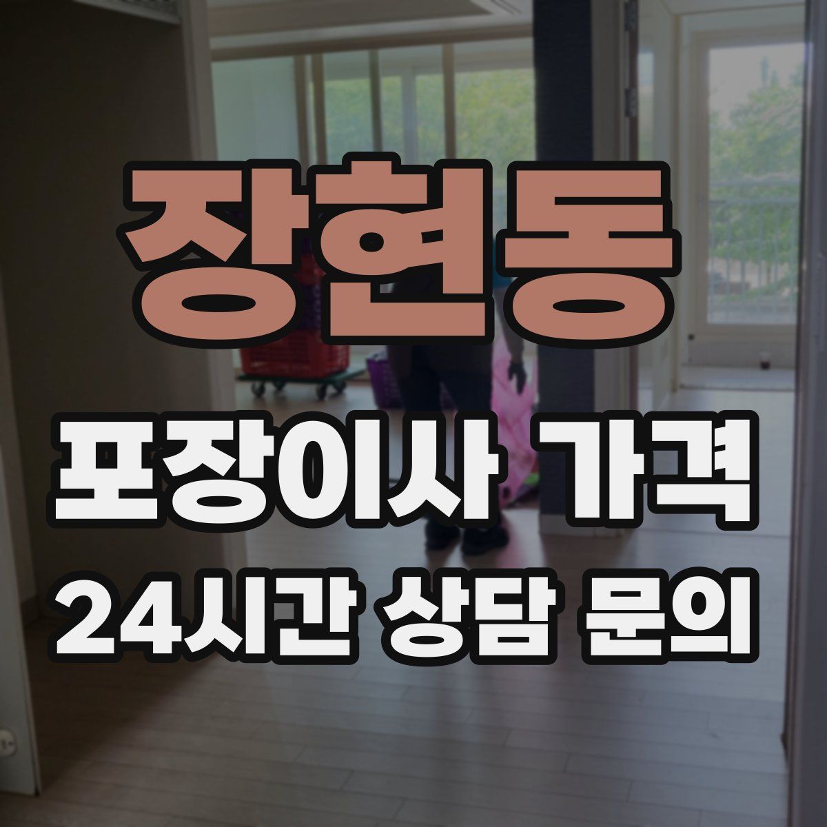 장현동 포장이사 가격