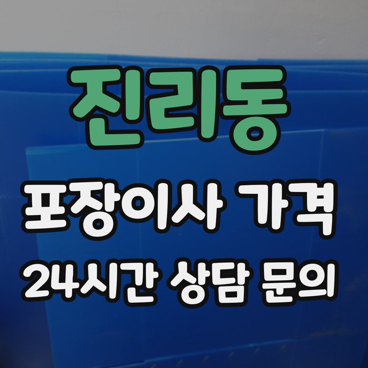 진리동 포장이사 가격