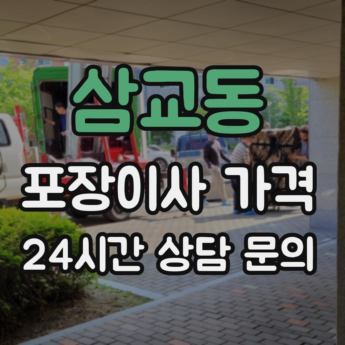 삼교동 포장이사 가격 반려동물 스트레스 줄이는 이사 당일 동선