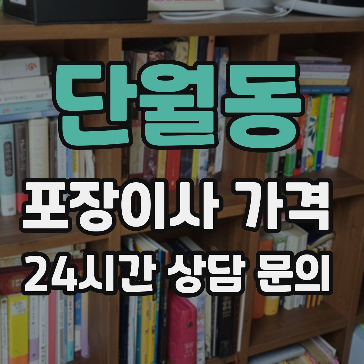 단월동 포장이사 가격