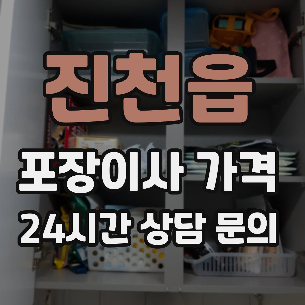 진천읍 포장이사 가격