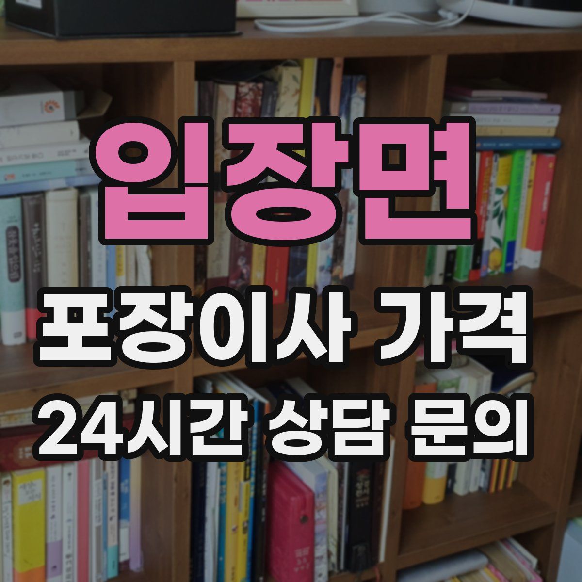 입장면 포장이사 가격