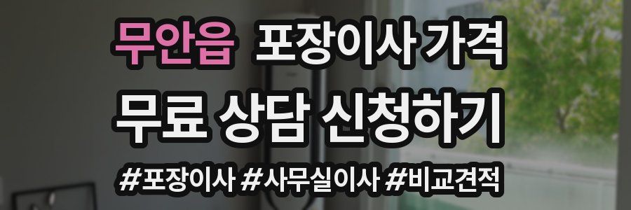 무안읍 포장이사 가격