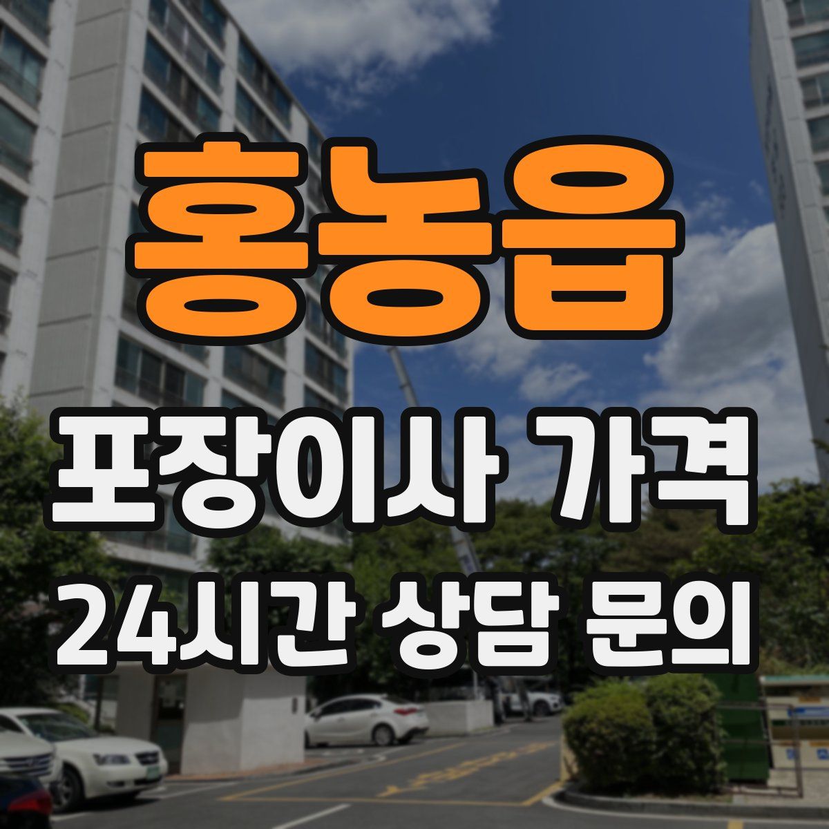 홍농읍 포장이사 가격