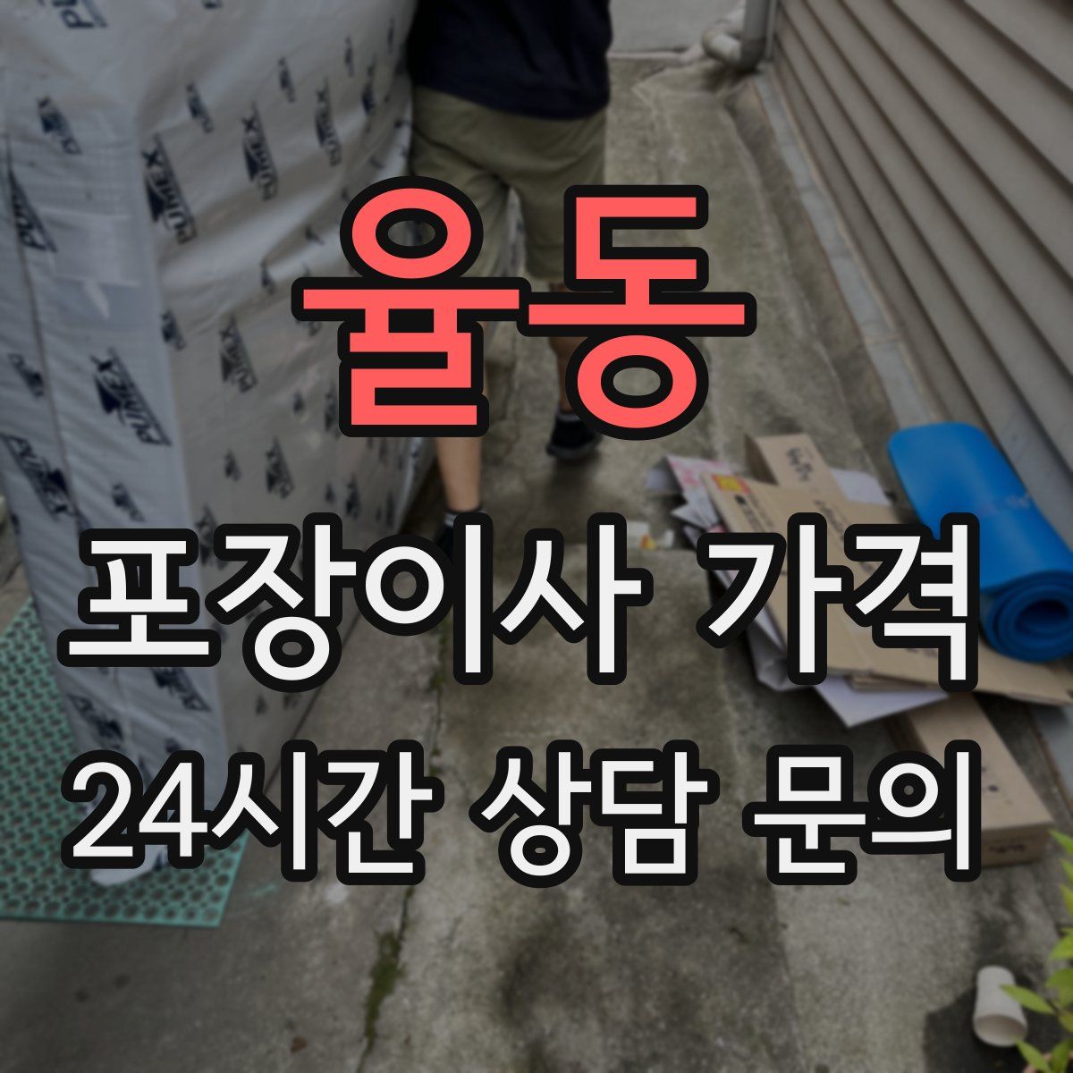 율동 포장이사 가격