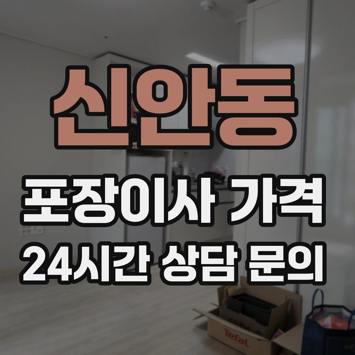 신안동 포장이사 가격