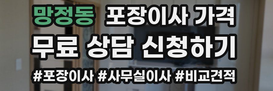 망정동 포장이사 가격